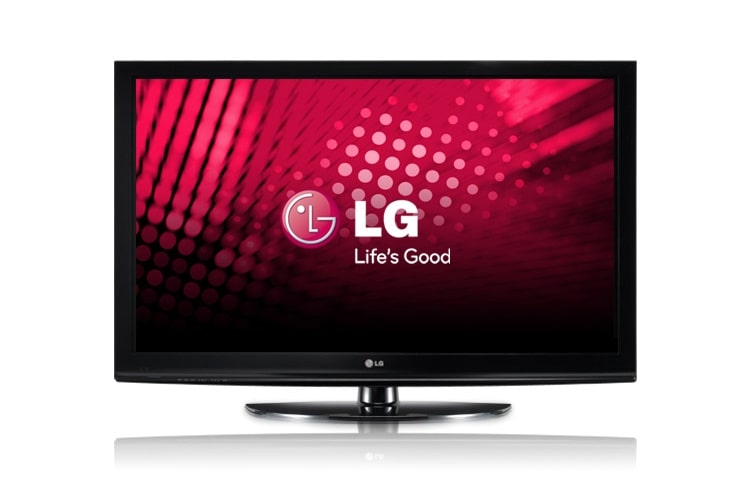 Čelní pohled na 42&#34; Full HD Plazma LG TV 42PQ3000
