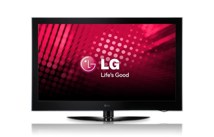 Čelní pohled na 42&#34; HD Ready LG Plazma TV 42PQ6000