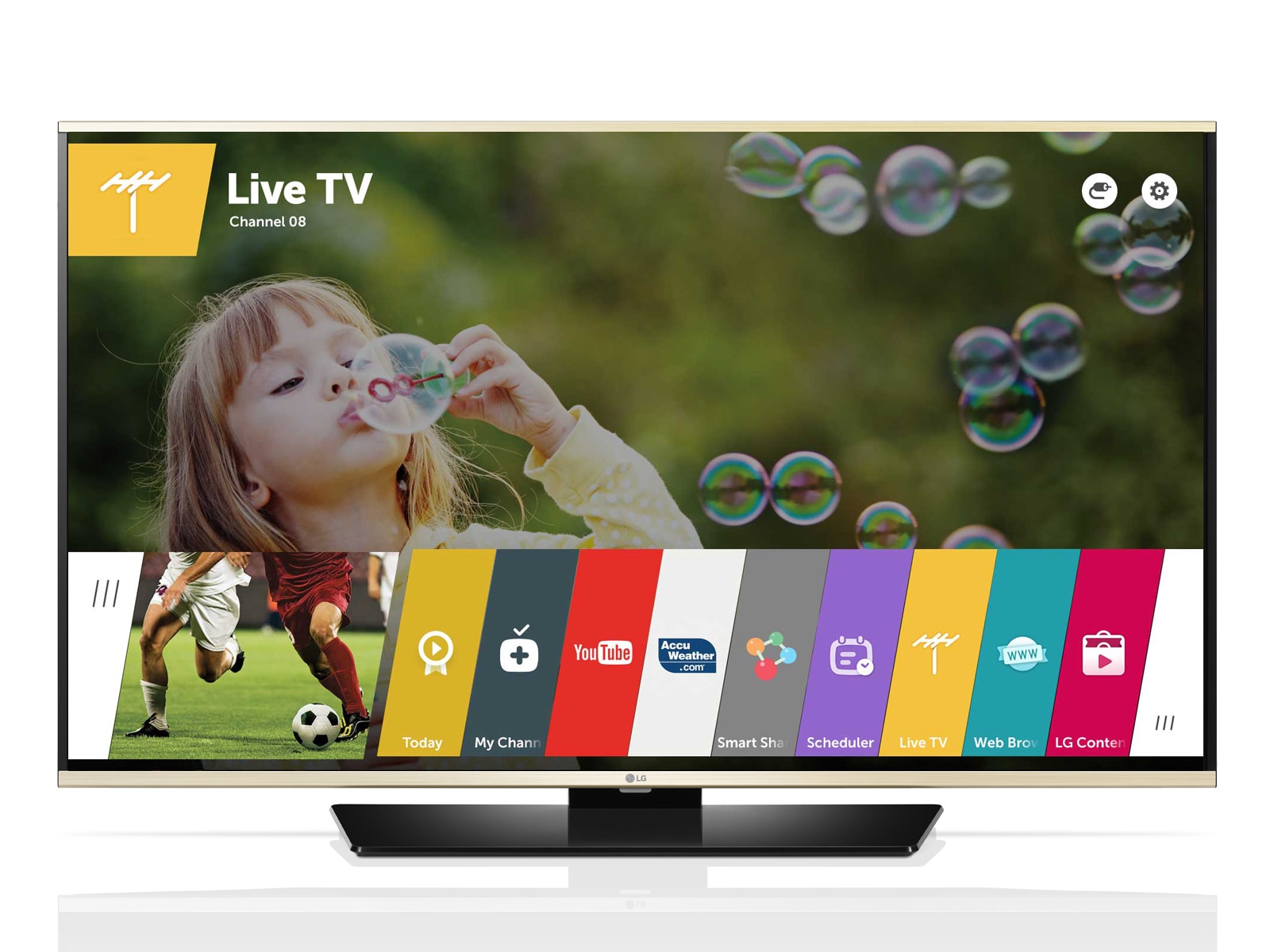 LG 43LF631V - led TV - Smart TV - WEBOS