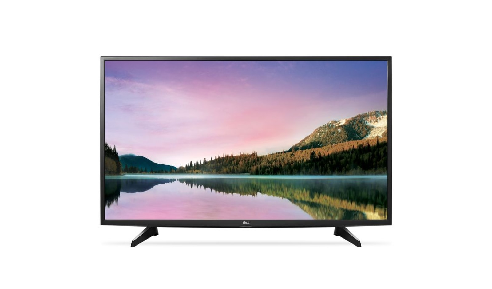 Čelní pohled na 43&#34; LG UHD TV 4K, webOS 3.0 43UH610V