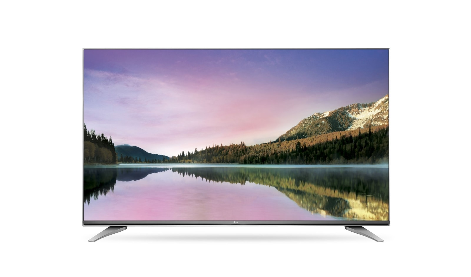 Čelní pohled na 43&#34; LG UHD TV 4K, webOS 3.0 43UH7507