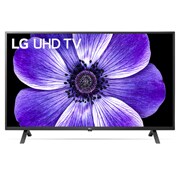 Čelní pohled na 43&#34; LG UHD TV, webOS Smart TV 43UN7000