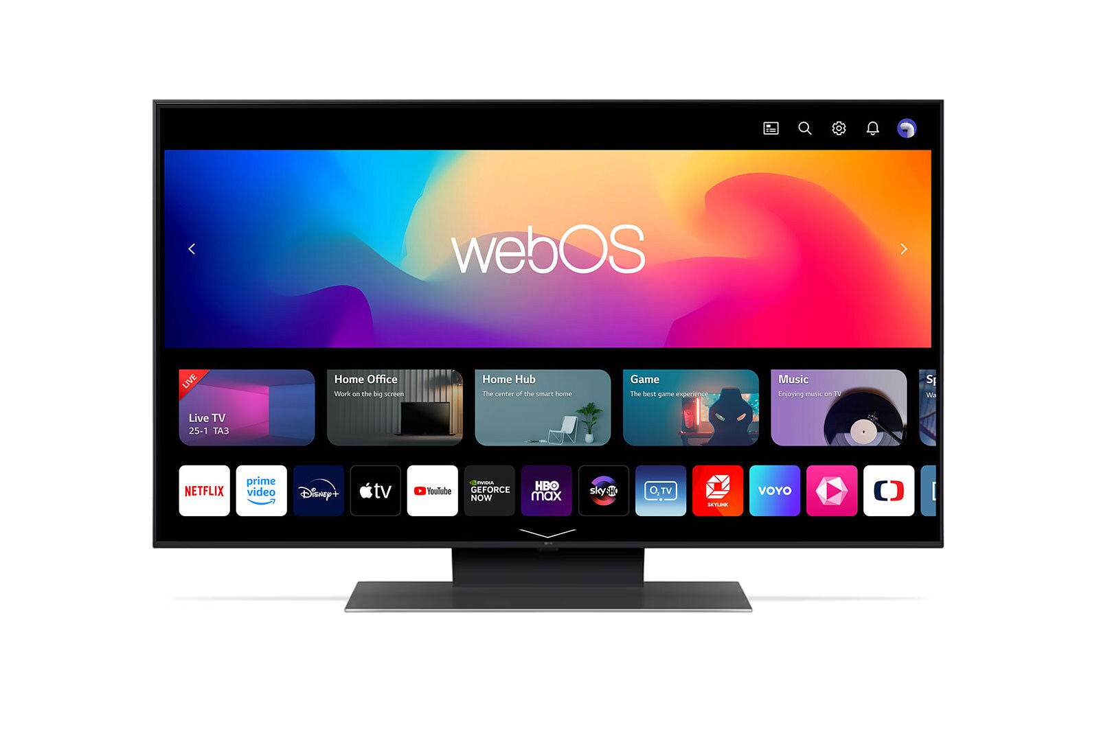 LG UHD UR91 43" 4K Smart TV, 2023, 43UR91003LA