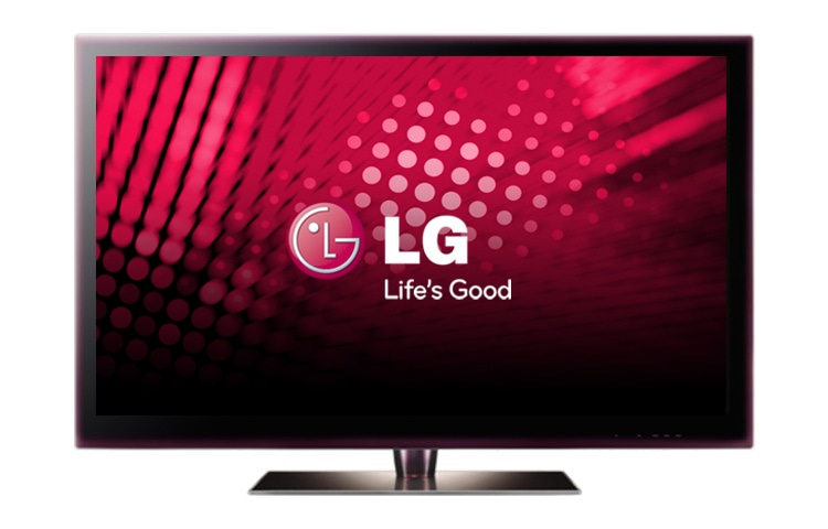 Čelní pohled na 47&#34; LG LED Plus LCD TV 47LE7500