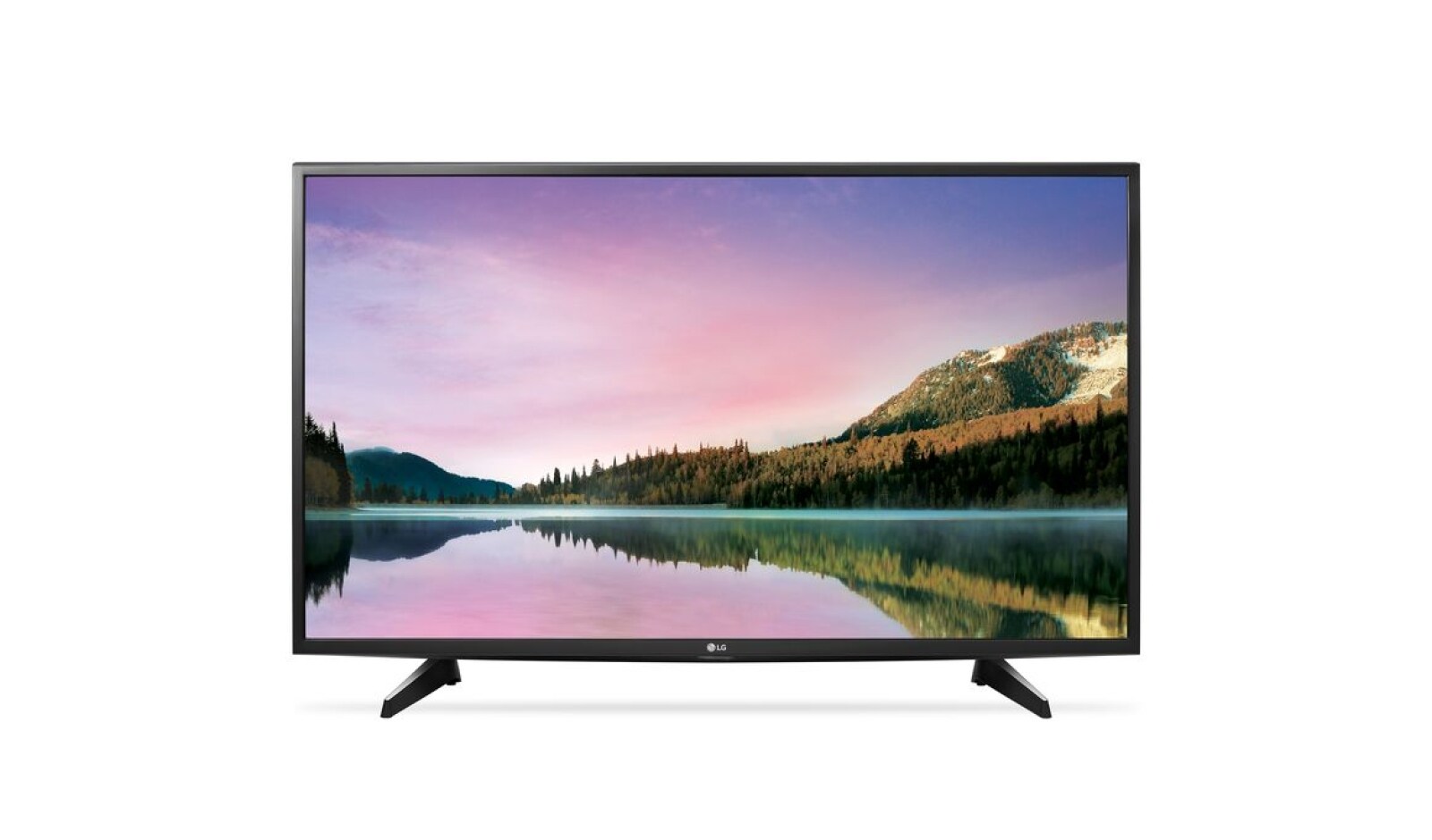 Čelní pohled na 43&#34; LG UHD TV 4K, webOS 3.0 49UH610V
