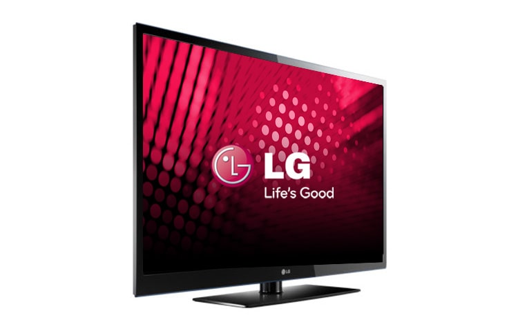 Čelní pohled na 50&#34; LG Full HD PLAZMA TV 50PK550