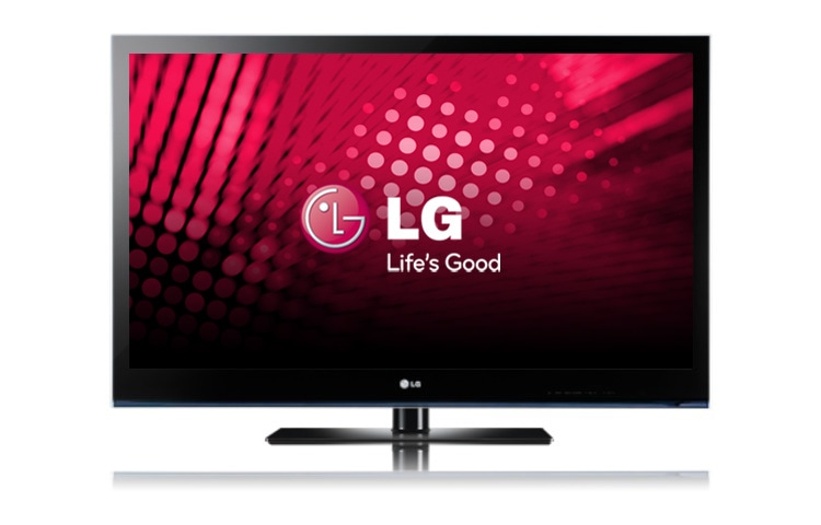 Čelní pohled na 50&#34; LG Full HD Plazma TV 50PK750