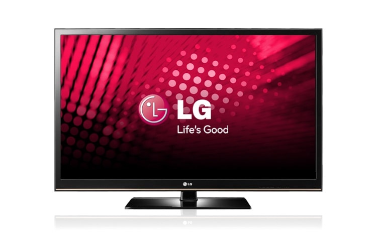 Čelní pohled na 50&#34; Full HD Plazma TV, 600Hz, USB 50PV350