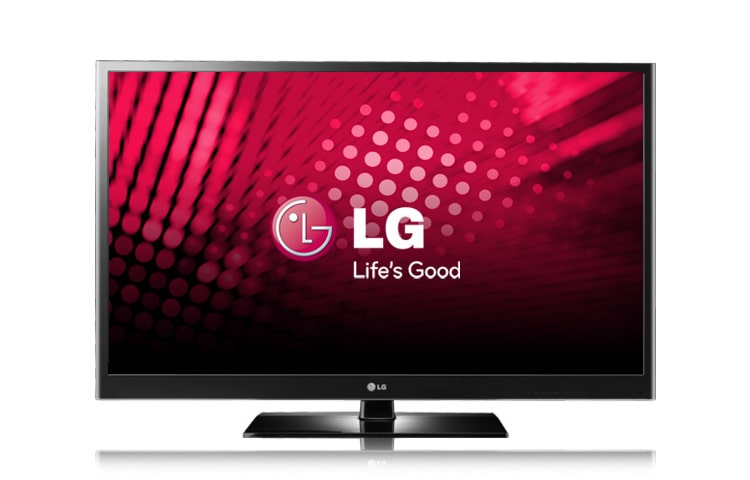 Čelní pohled na 50&#34; 3D Full HD Plazma TV, 600Hz, USB 50PZ250