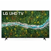 Pohled zepředu na LG UHD TV