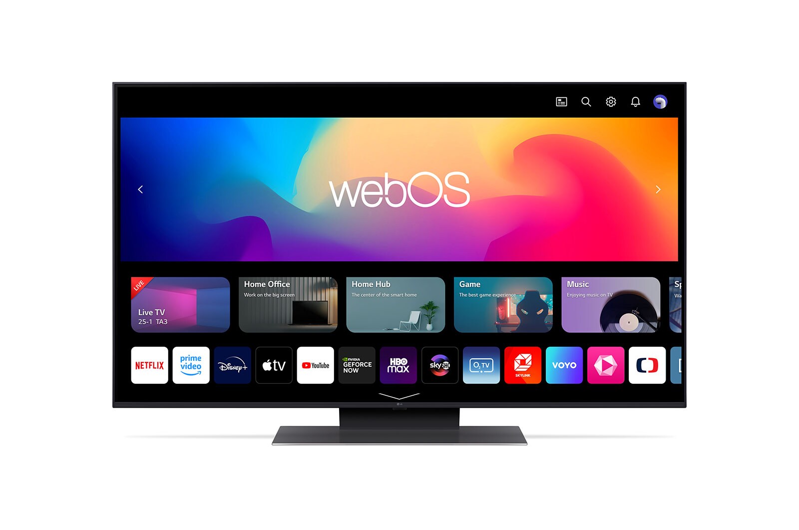 LG UHD UR91 50" 4K Smart TV, 2023, 50UR91003LA