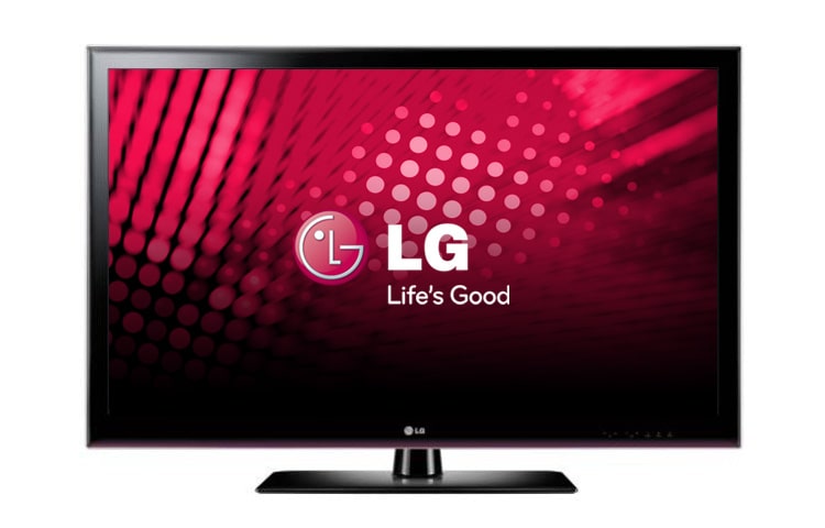Čelní pohled na 55&#34; LG LED LCD TV 55LE5300