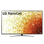 Čelní pohled na 55&#34; LG NanoCell TV, webOS Smart TV 55NANO913PA