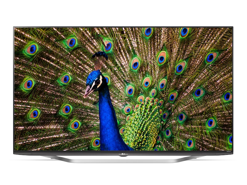 Čelní pohled na 55" LG NanoCell TV, webOS 2.0, Cinema 3D 55UF940V