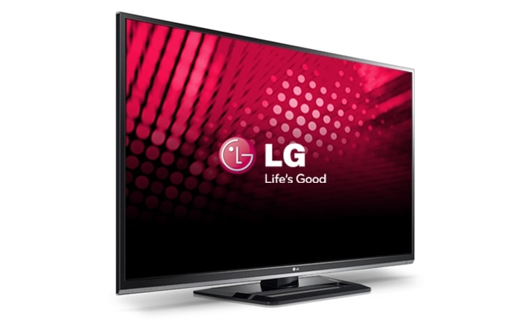 Čelní pohled na 50” FULL HD Plazmový TV, 600Hz, 3.000.000 : 1, Simplink, Inteligentní senzor, 2 HDMI, DVB-T a DVB-C tuner. 60PA5500