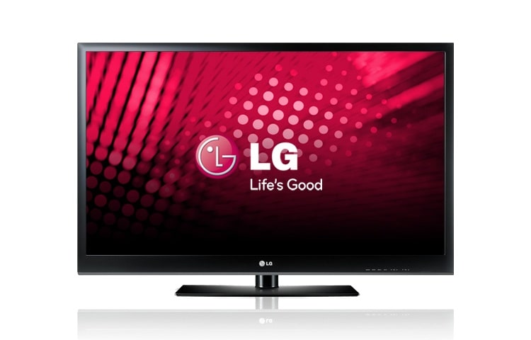 Čelní pohled na 60&#34; LG Full HD PLASMA TV 60PK250