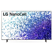 Čelní pohled na 65&#34; LG NanoCell TV, webOS Smart TV 65NANO793PB