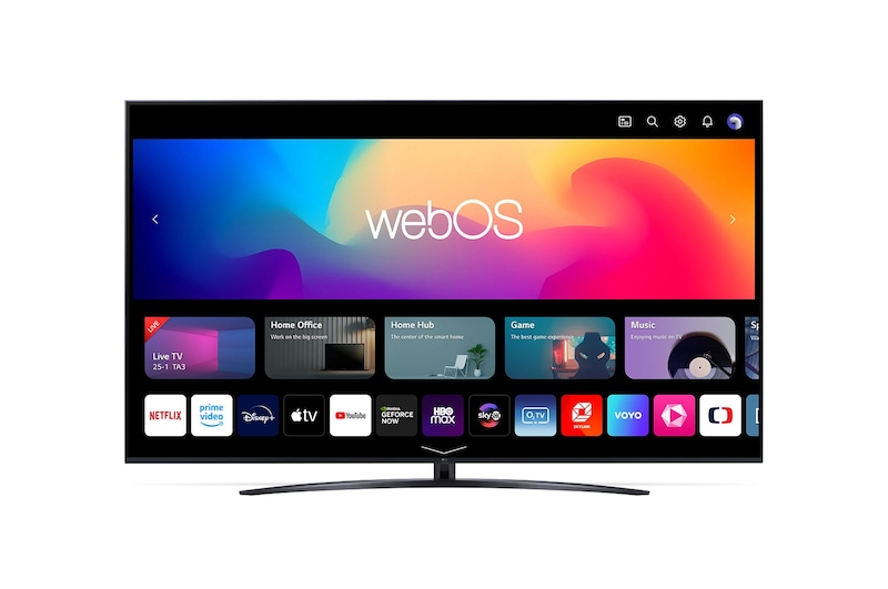 LG UHD UR81 75" 4K Smart TV, 2023, 75UR81003LJ