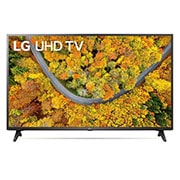 Pohled zepředu na LG UHD TV