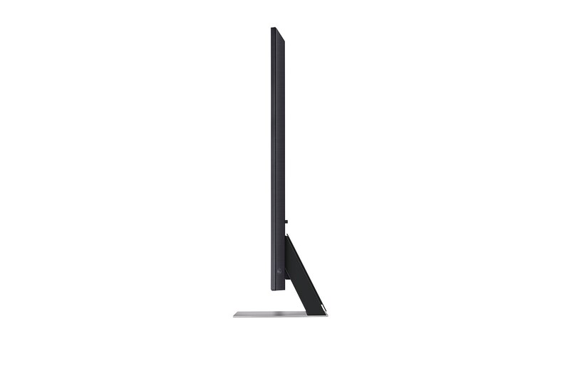 LG 86'' LG QNED QNED91 4K Smart TV 2024, Boční pohled na televizor LG QNED91, 86QNED91T6A