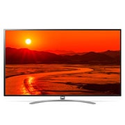Čelní pohled na 75&#34; LG NanoCell TV, webOS Smart TV 75SM9900