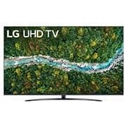 Pohled zepředu na LG UHD TV