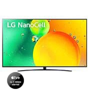 Pohled na televizor LG NanoCell zepředu