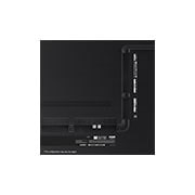 LG 86'' LG QNED QNED91 4K Smart TV 2024, Detailní záběr horního okraje televizoru LG QNED91, 86QNED91T6A