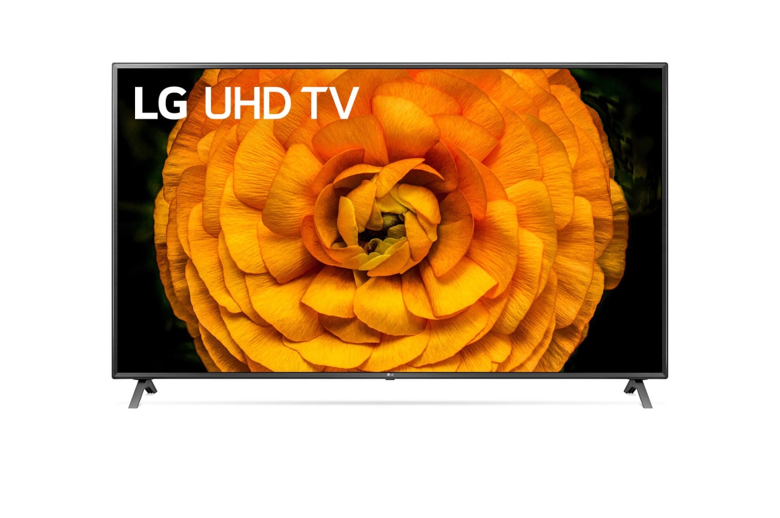 Čelní pohled na 86&#34; LG UHD TV, webOS Smart TV 86UN8500