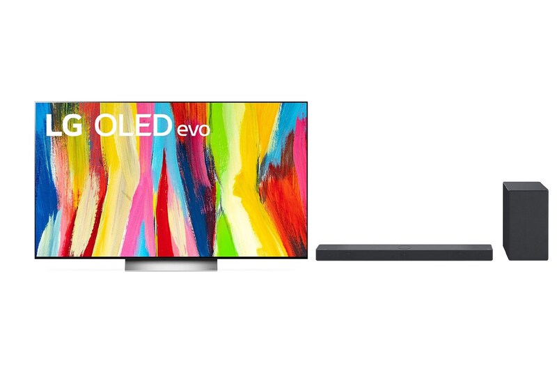 LG KINO SET | TV OLED55C22LB + Sound Bar SC9S, KINO55C22