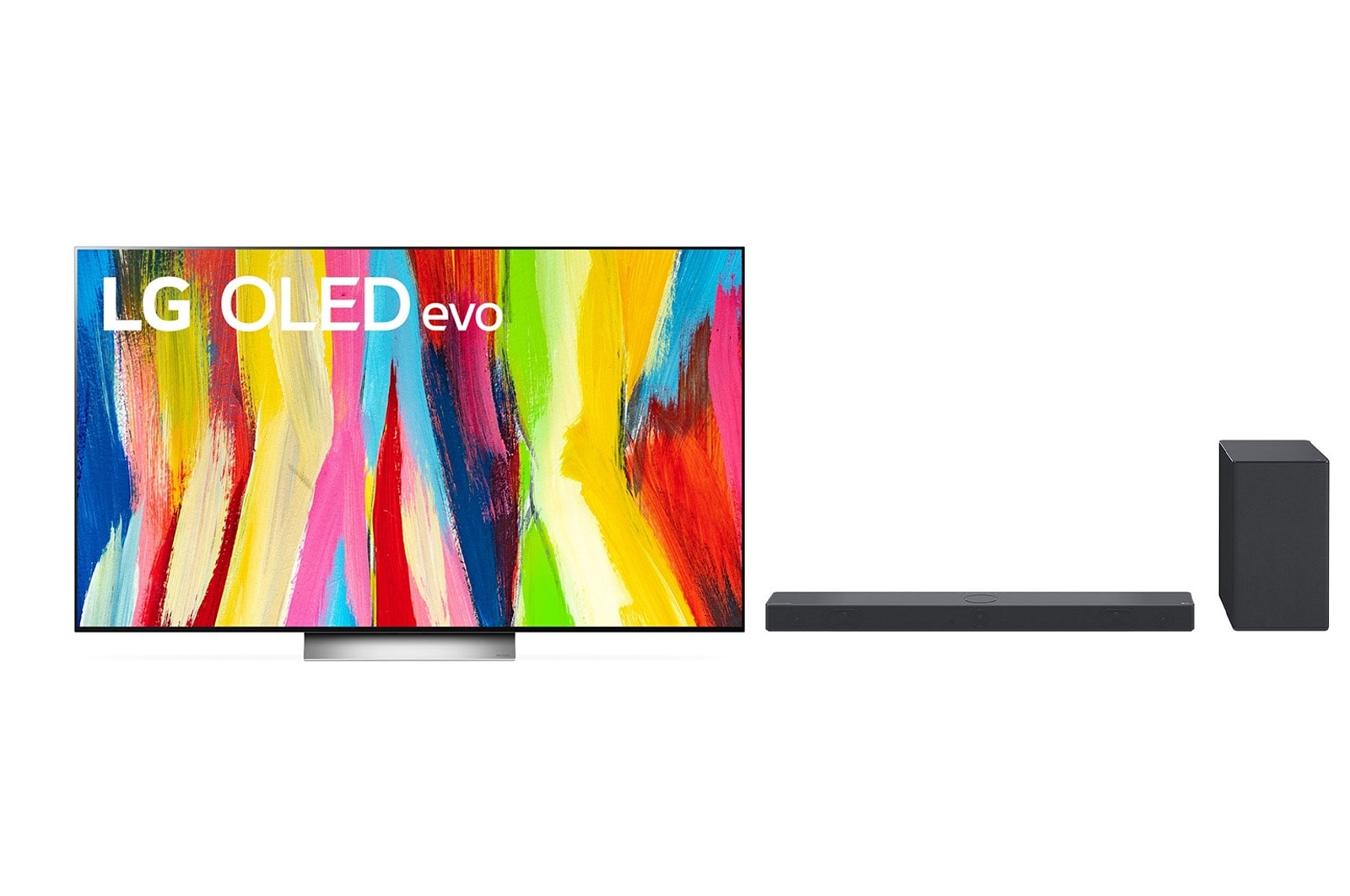 LG KINO SET | TV OLED65C22LB + Sound Bar SC9S, KINO65C22
