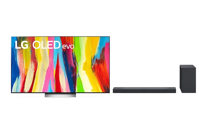 LG KINO SET | TV OLED65C22LB + Sound Bar SC9S, KINO65C22