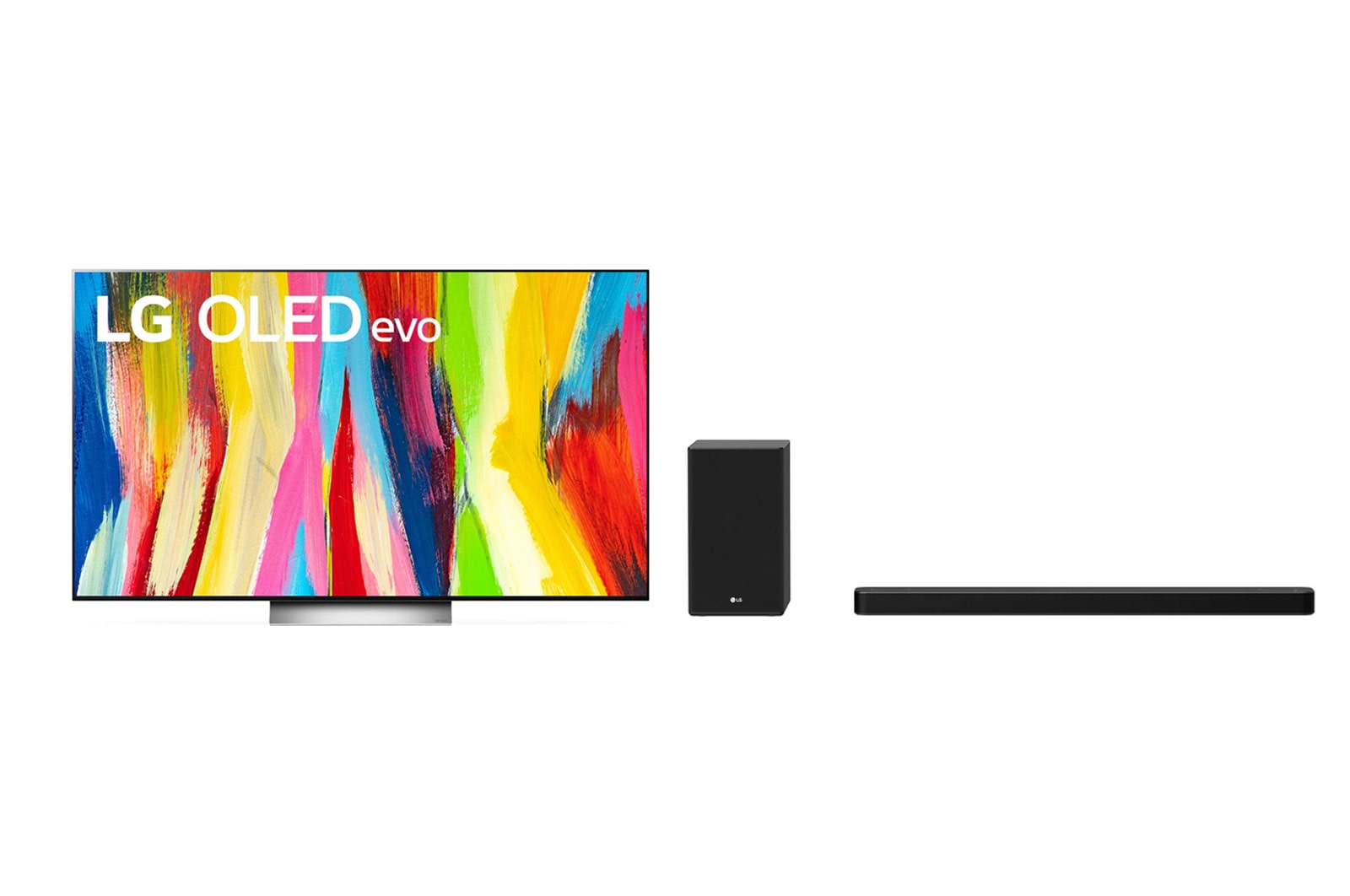 LG KINO SET  | TV OLED55C22LB + Sound Bar SP8YA, KINOB.55C28YA