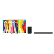 LG KINO SET  | TV OLED55C22LB + Sound Bar SP8YA, KINOB.55C28YA