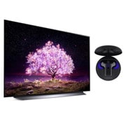Čelní pohled na BALÍČEK KINO | Televizor OLED55C11LB &#43; TONE Free HBS-FN6 OLED55C1FN6
