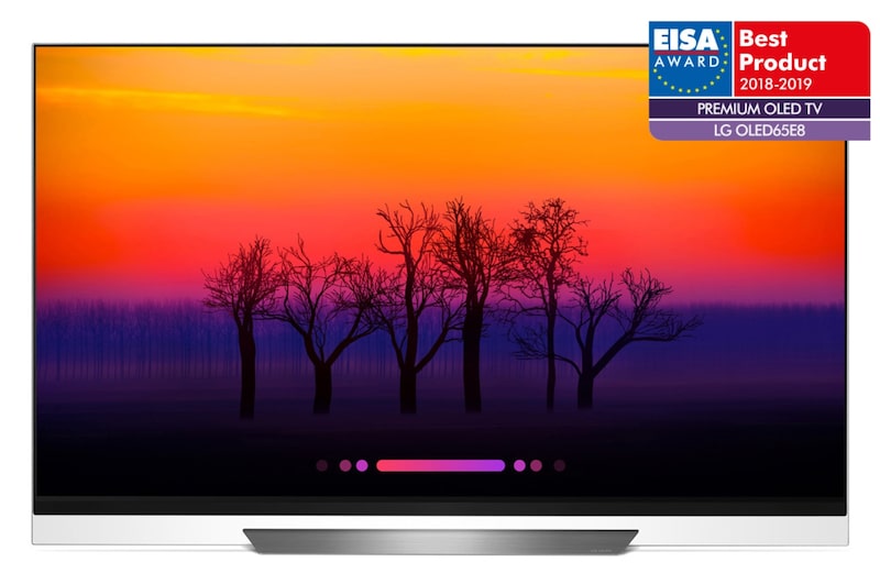 LG 65" LG OLED TV, webOS Smart TV, OLED65E8