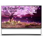 Čelní pohled na 88&#34; LG OLED TV, webOS Smart TV OLED88Z19LA