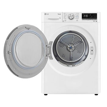 LG Sušička LG | 8 kg | DUAL Inverter Heat Pump™|Bílá, RC82V9AVHN