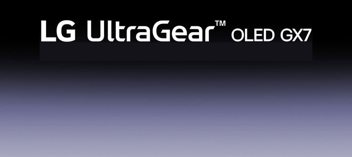 Snímek loga UltraGear™ OLED GX7.