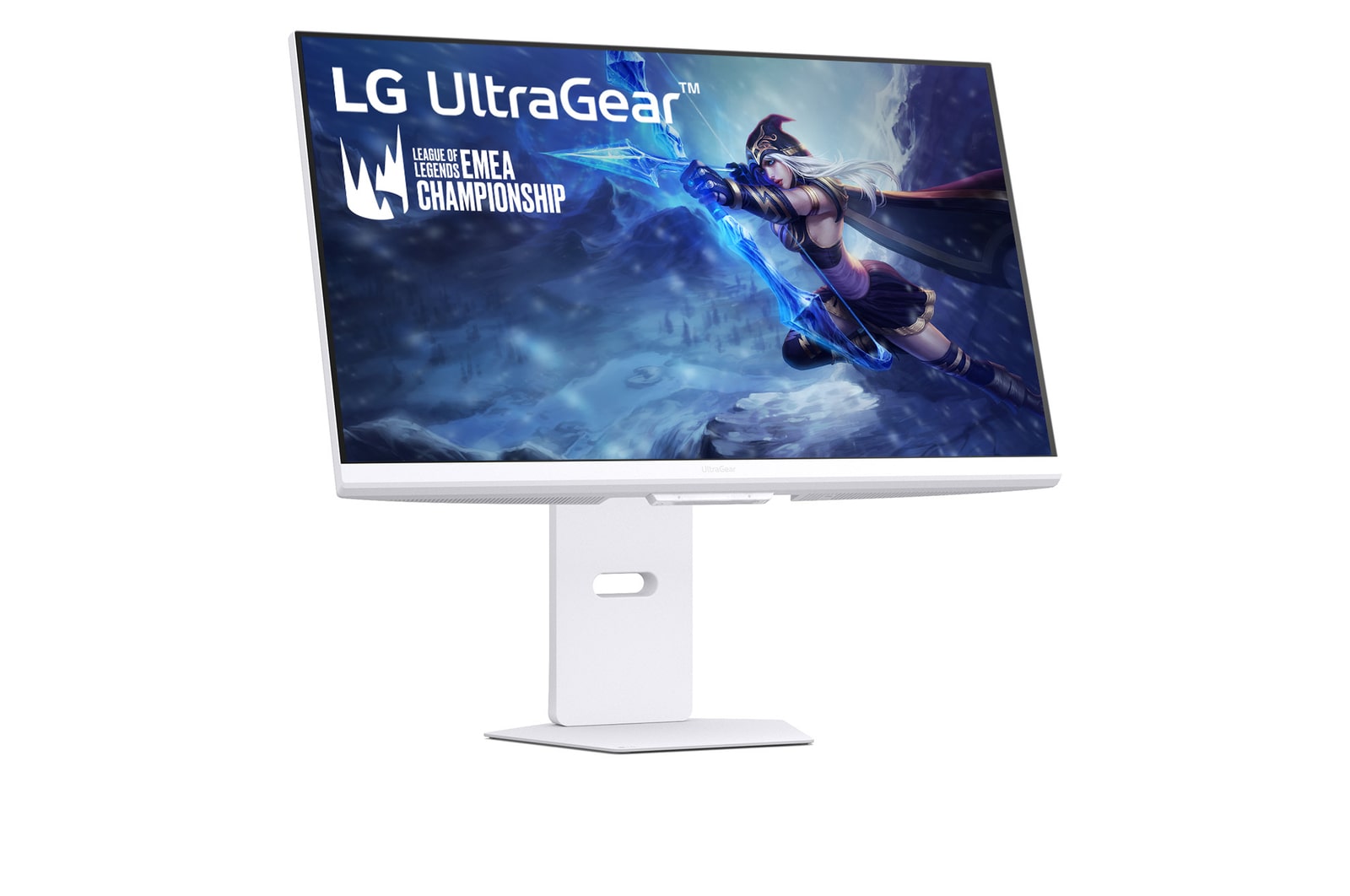 +15 degree side view of a tilted monitor
