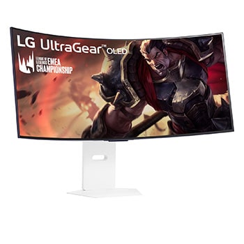 boční pohled pod úhlem +15 stupňů na nakloněný monitor