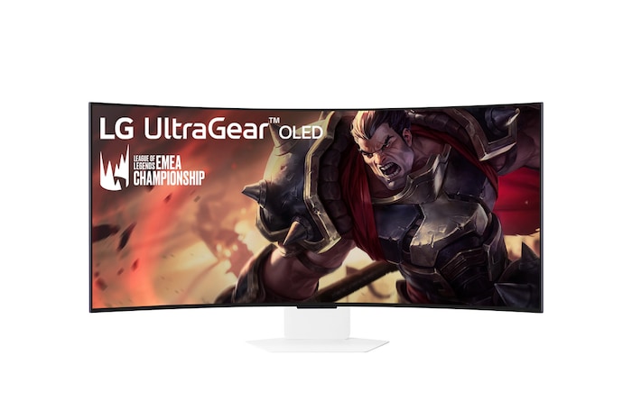 pohled na monitor zepředu se sníženým stojanem