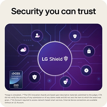 LG Shield chránící osobní data a posilující zabezpečení zařízení na LG Smart Monitor.