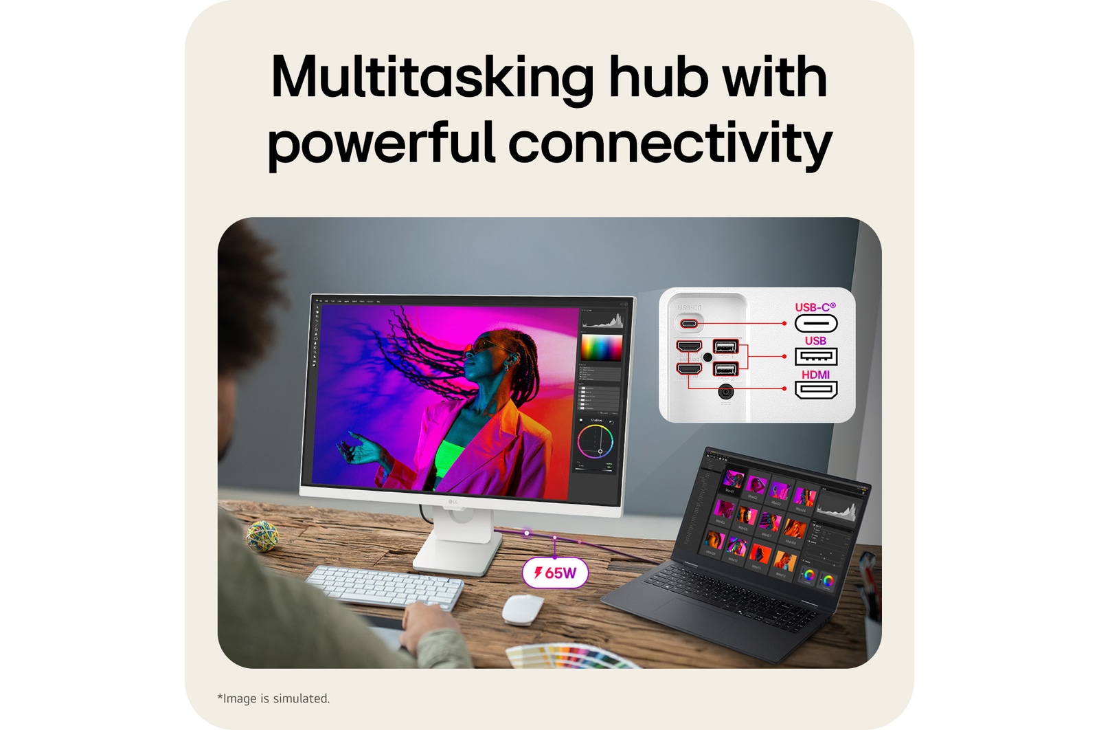 LG Shield chránící osobní data a posilující zabezpečení zařízení na LG Smart Monitor.