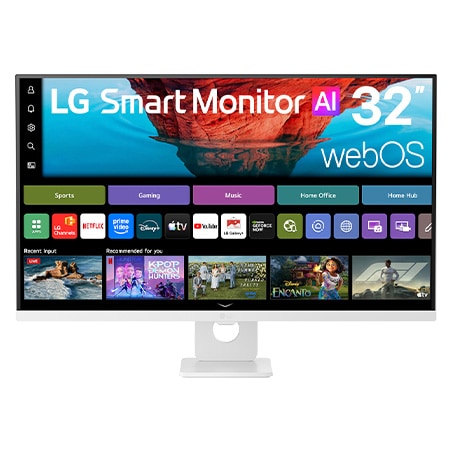 LG Smart 32U721SB-W monitor 32"