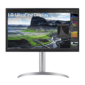 Front view of Pantalla IPS UHD 4K de 27” con relación de contraste 2000:1 27UQ850V-W