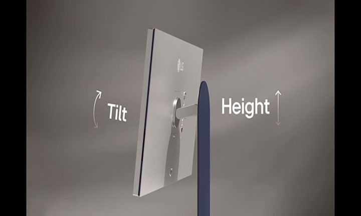 Video představující design a nastavitelnost monitoru UltraFine.