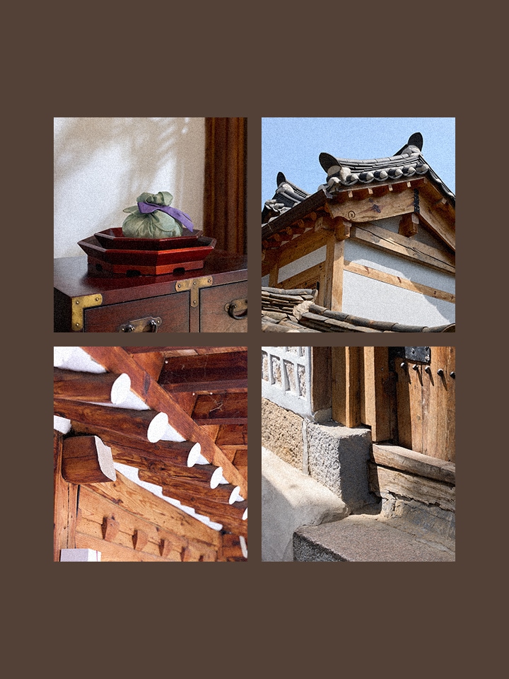 Rozhled po penzionu Hanok.	