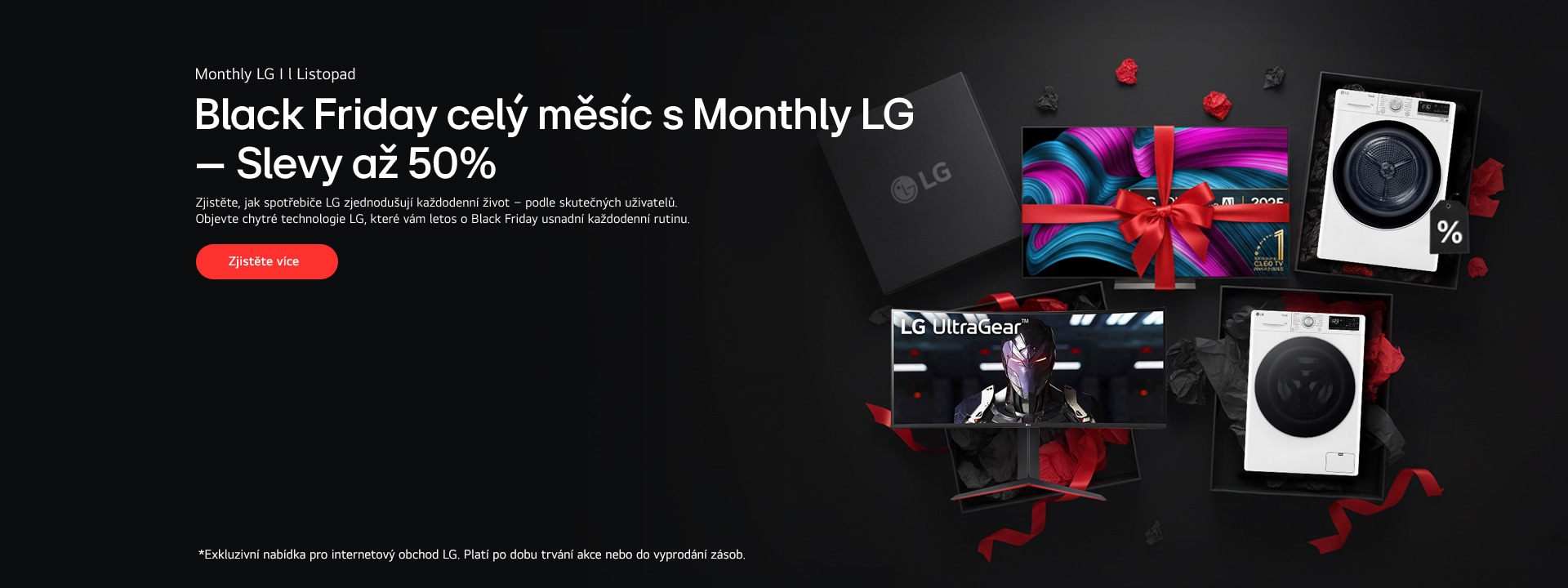 Obrázky s domácími spotřebiči LG