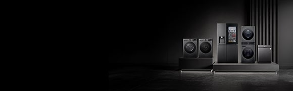 LG Black Edition spotřebiče